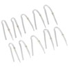 10pcs Preformed Earmold Hearing Aid Tubes Professional BTE Hearing Aid