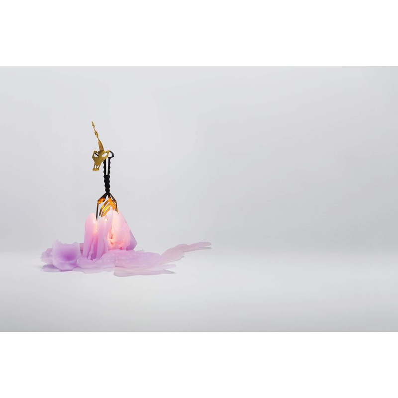 PyroPet Candles Einar Unicorn Skeleton Candle