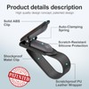 Veharvim Sunglass Holder for Car (One-Handed-Operation, Gentle & Secure Hold,