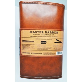 Master Barber Stylist Essentials Kit - Magic Razor + Double Edge Blades + Comb