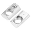 sourcing map Roll-in Spring M6 T Nut, Roll Ball Elastic