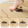 Tyrafry Cute Animals Bath Mat Quick Dry and Absorbent Microfiber,