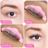 100Pcs Small Lash Lift Pads, Lash Lift Shields, Silicone Reusable