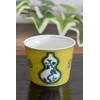 Sobachoko Stylish Kutani Ware Soba Boar Mouth Blue Hand Gourd