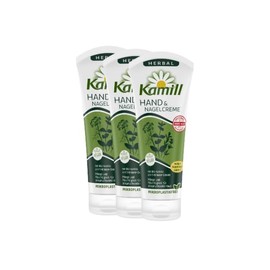 Kamill Hand & Nail Cream Herbal (3 x 100 ml) – Nourishes & Protects with 5 Herbal Extract & Vegan Ingredients Pack of 3