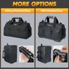 TICONN Heavy Duty Tool Bag with Multi-Pockets, Portable Tool Box