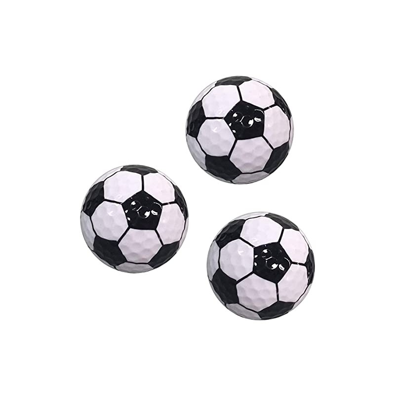 funny golf balls (soccer set of 3)