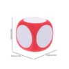 JOINPAYA Pack of 5 Foam Cubes for Labelling: Dry Wipe