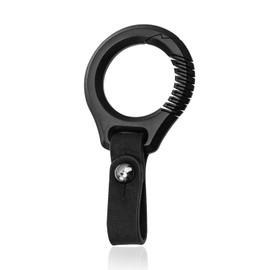 WARHERO Titanium Leather Car Key Keychain Clip EDC Compact Cowhide Belt Key Hook Key Holder Carabiner Clip Key Rings Key Keeper Lightweight and Durable Design Key Organizer