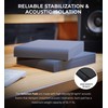 Blucoil Acoustic Isolation Pads - High-Density Foam for Sound Proofing