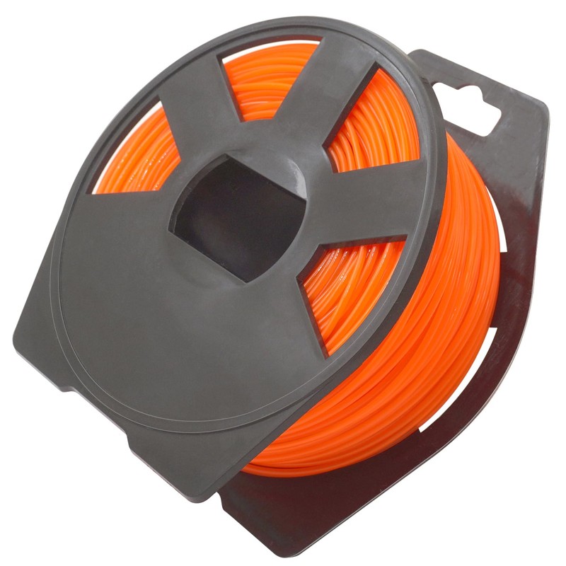Zeqeey Replacement Nylon Round Trimmer Line 1.6mm x 100m Grass
