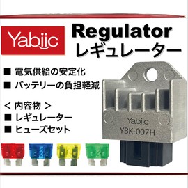 Yabiic 4 Pin 12V Regulator Little Cab Super Cab Honda Monkey Gorilla Lead Today Super Dio Magna 50 Ape 50 NS-1 Benri AF24 AF27 AF28 AF34 AF35 AF48 Gyro