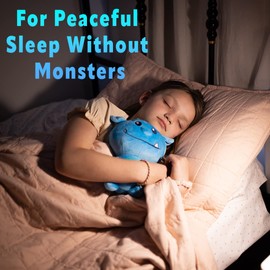 Mint Bucket Brands Chomphogs on Guard - Plush Protectors for Kids Scared of The Dark - Kids Finally Sleep Alone at Night - Storybook & Bedtime Buddies - Plush Animals and Book Set (1-9 Yrs.)