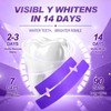 Teeth Whitening Strips Purple 28 Strips - Gentle & Effective