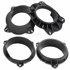 RED WOLF Car Front & Rear Door Speaker Upgrade for 2007-2018 Toyota Tundra Only Fits JBL