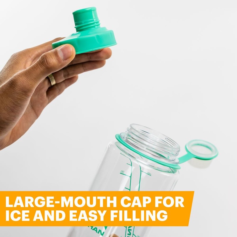 Nathan Little Shot Trinkflasche, Blau, 0.75