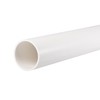 sourcing map PVC Rigid Round Pipe 45.2mm ID 50mm OD