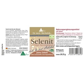 Selenite Dr. Michalzik - is an important essential trace element - without additives - from BIOTIKON®