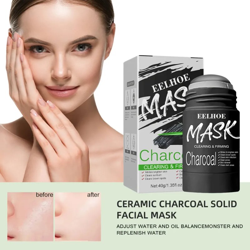 Mascarilla Facial Sólida Eelhoe Smear-on, Limpieza Suave Y P