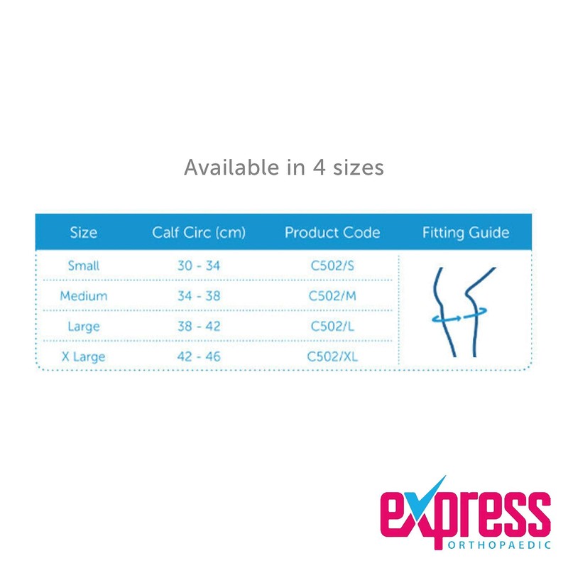 Express Orthopaedic® - Medically Approved Woven Elastic Calf Compression Support