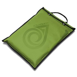 AquaQuest Storm Laptop Sleeve - 100% Waterproof, Lightweight, Durable, Padded Case - Protective Computer Pouch Cover Bag - 11 Inch - Green