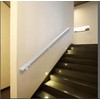 4FT Anodized Shiny Silver handrails Kit for Indoor Outdoor Stairs，Modern