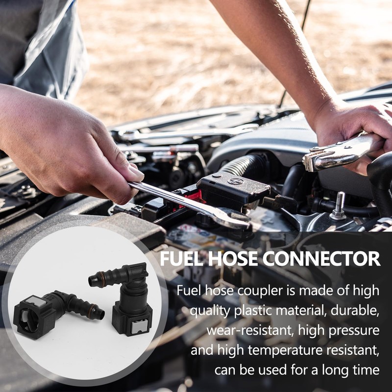 2 pieces fuel line connector, hose coupling, car quick coupling