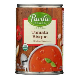 UD_Pacific Foods-Bisque Tomato 12-16.3 oz Case 12 Fresh Canned Peeled Pickled Kosher Certified Salt Brine Preserved Drum