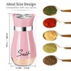 Salt and Pepper Shakers Set,2 PCS Premium Stainless Steel Salt