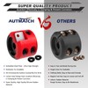AUTMATCH Winch Cable Hook Stopper (2 Pack), Silicone Rubber Winch