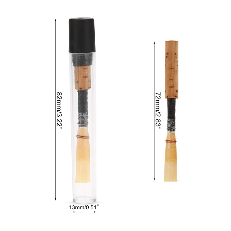 Good Quality Oboe Reed Wind Instrument Replacement Parts with Transparent