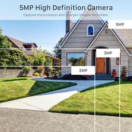 SECUEYE APP 4MP Bullet POE Camera 10x Digital Zoom Smart Human Detection Color Night 24/7 Recording IP66 Waterproof Outdoor Security