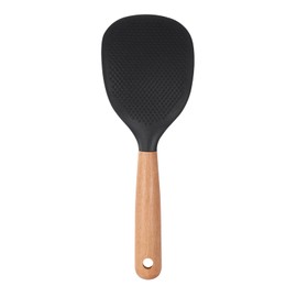 Liroyal Rice Spoon, Easy to Serve Rice, Easy to Clean, Kitchen Cookware, 8.7 x 3.0 inches (22 x 7.7 cm), Dishwasher Safe, Black