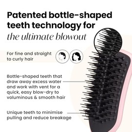 Tangle Teezer | Cepillo de pelo ventilado Easy Dry & Go para cabello húmedo | Añade volumen, suavidad y brillo | Cepillo ventilado reduce el tiempo de