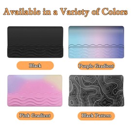 Ergonomic Keyboard Wrist Rest Pad, Computer Keyboard Stand with Thick Memory Foam Support, 7-13.3° Tilt, Non-Slip Base for Office, Home, Gaming Keyboards, Reduces Wrist Pain & Fatigue