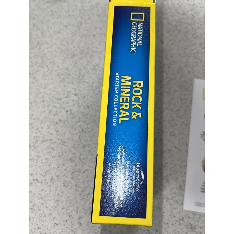 National Geographic Rock & Mineral Starter Collection 10 Specimens Case