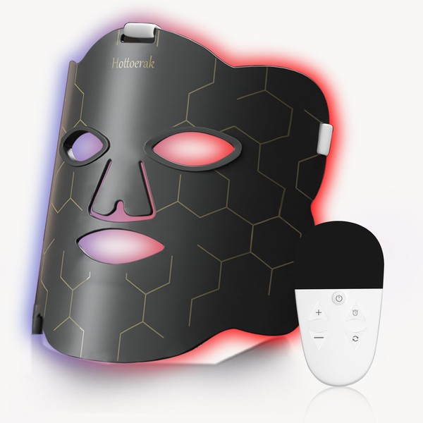 Hottoerak Hottoerak Red Light for Face, Red Blue Light Mask