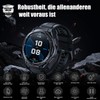 LEMFO GPS Smartwatch Men's with 560 mAh, 2 Wristbands /