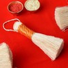 SATVIK 5-Inch Size Eco-Friendly Handcrafted Banana Broom/Jhadu for Puja |