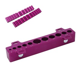 Pilipane Bicycle Repair Vise Jaw,Aluminum Purple,Universal Fork Vise,Bike Rear Shocks Absorber Clamp Aluminum Alloy Front Fork Repair Tools Bike Maintenance Accessories