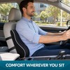 Memory Foam Lumbar Support Pillow for Office Chair and Car