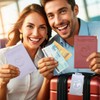Ugozen Passport Wallet Passport Cover Protector Travel Document Bank Note