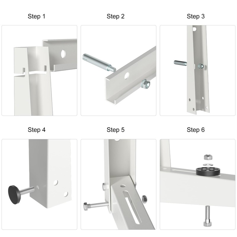 Outdoor Wall Mounting Bracket for Ductless Mini Split Air Conditioners