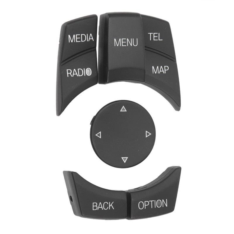 Central Console Multimedia Button Kit Multi Media Control Key Cover