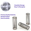 jycompre 313PCS Small Springs,24 Different Sizes Compression Springs Assortment Kit,