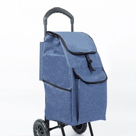 Generic Shopping Trolley Replacement Bag Easy Carrying Shopping Cart Bag Thickened Trolley Handtruck Bag for Office, B, 32cmx24.5cmx55cm