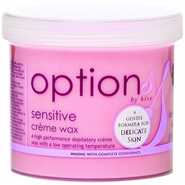 Hive Options Sensitive Cream Wax A Gentle Formula for Sensitive Skin 425g