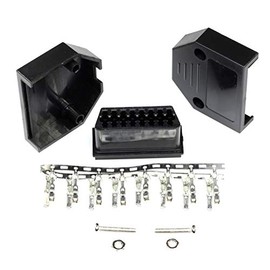 Paradisetronic.com OBD2 Female OBD Housing with Screws for Making Own Cable Diagnostic Socket for Car