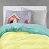 Caroline's Treasures BB2824PILLOWCASE Dog House Collection Poodle White Fabric Standard