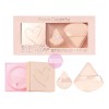 Set Polvo Traslucido + Esponjas Bye Filter Beauty Creations®